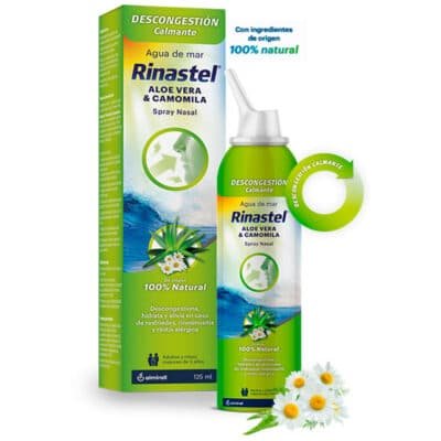 RINASTEL AGUA DE MAR ALOE VERA & CAMOMILA DUO SPRAY NASAL