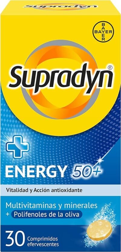 SUPRADYN ENERGY 50+ 30 COMPRIMIDOS EFERVESCENTES