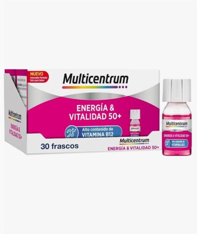 MULTICENTRUM ENERGÍA & VITALIDAD 50+   30 FRASCOS